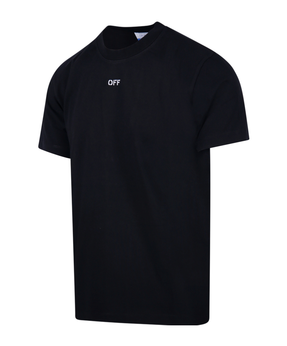 Off-white Graphic Brush Arrow Print T-shirt And Vest In Multi
