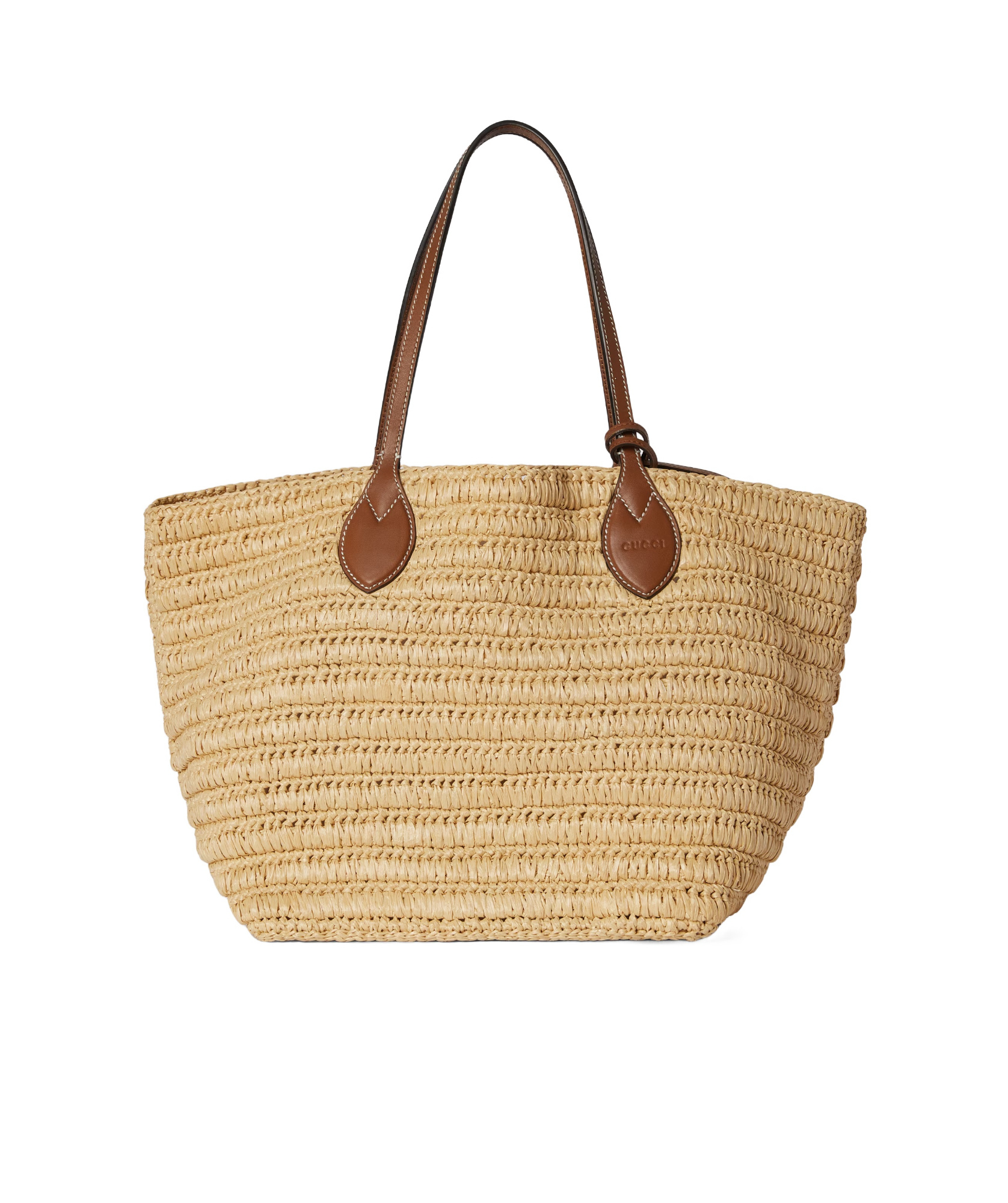 Gucci Woven Medium Tote Bag