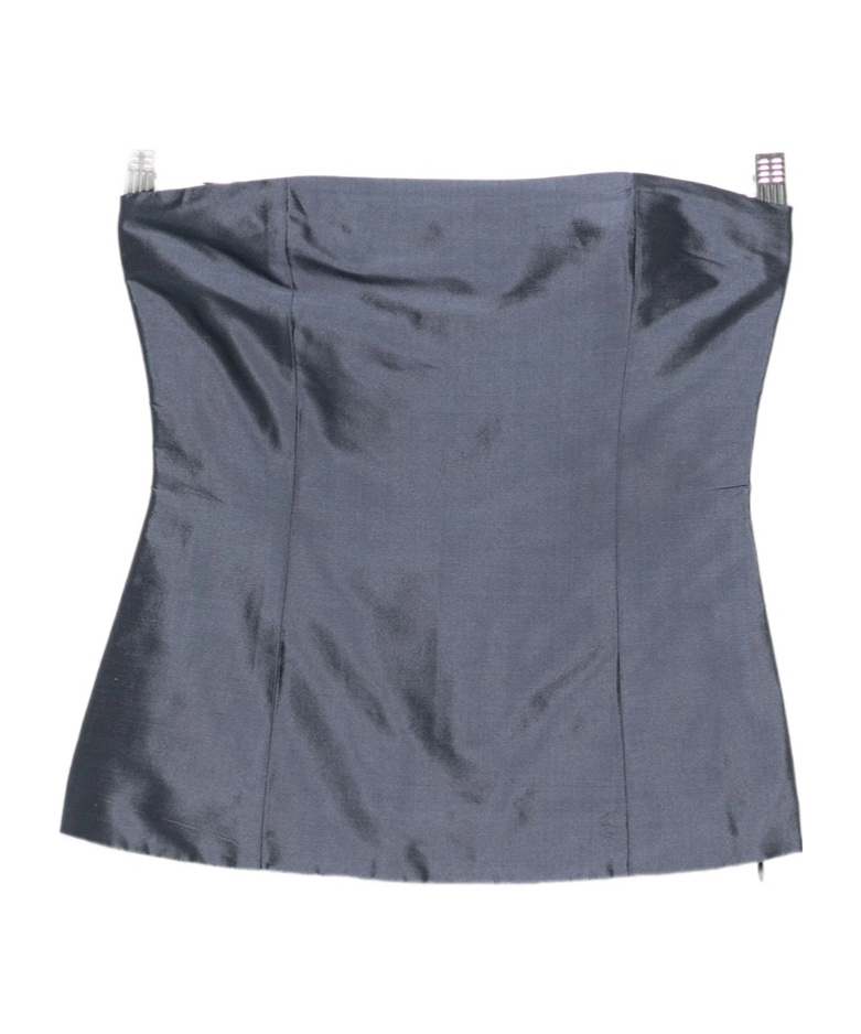 Paloma Wool Strap Detail Bustier In Gray