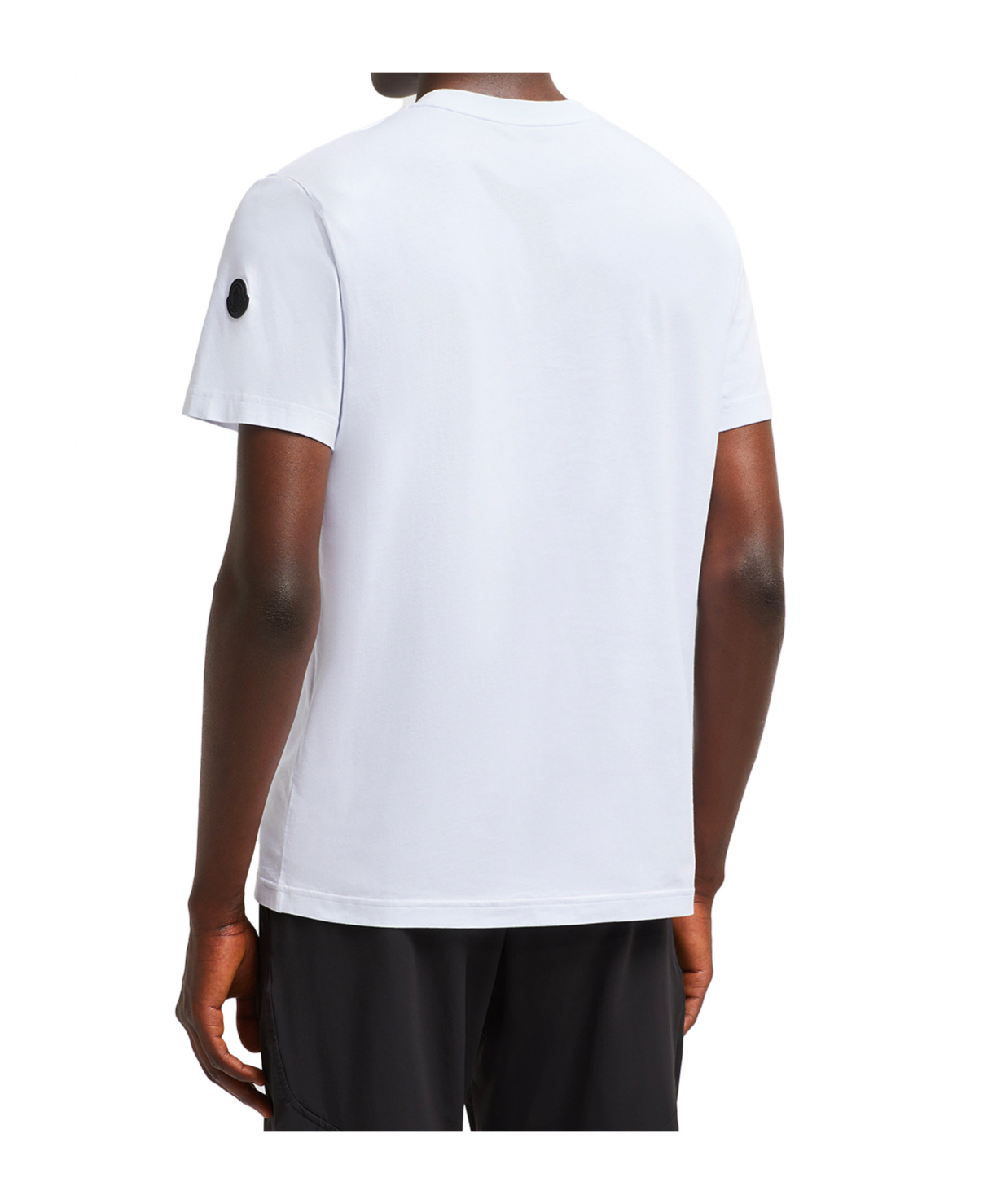 Shop Moncler Short-sleeved T-shirt In White