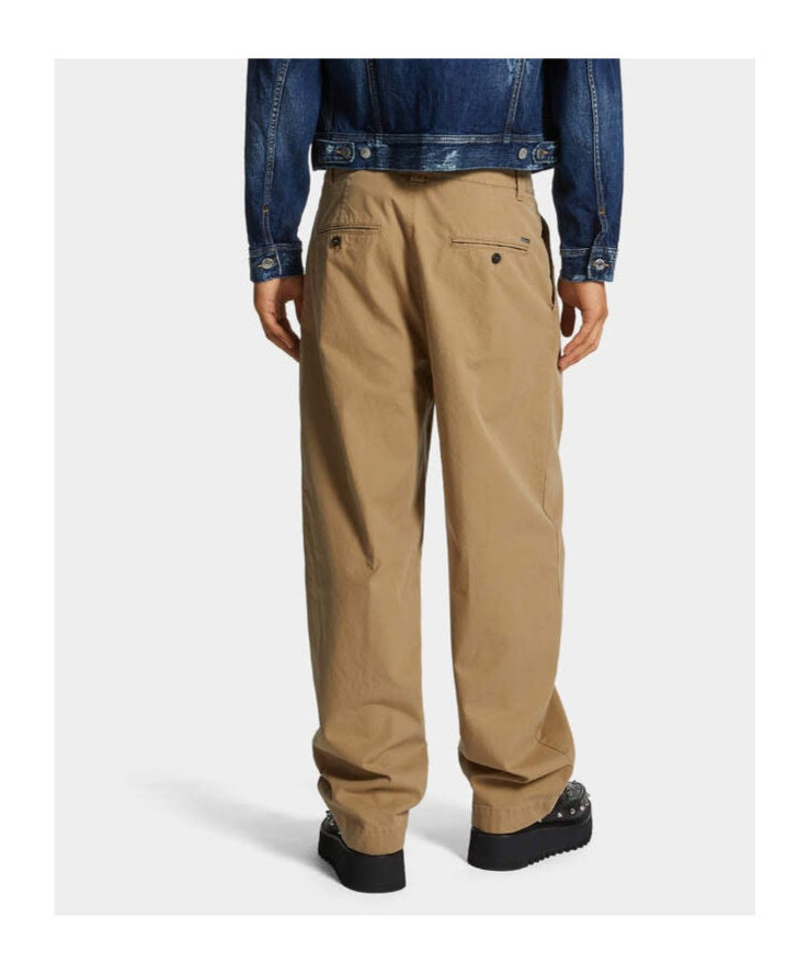 Dsquared2 Easy Zoot Pant In Camel
