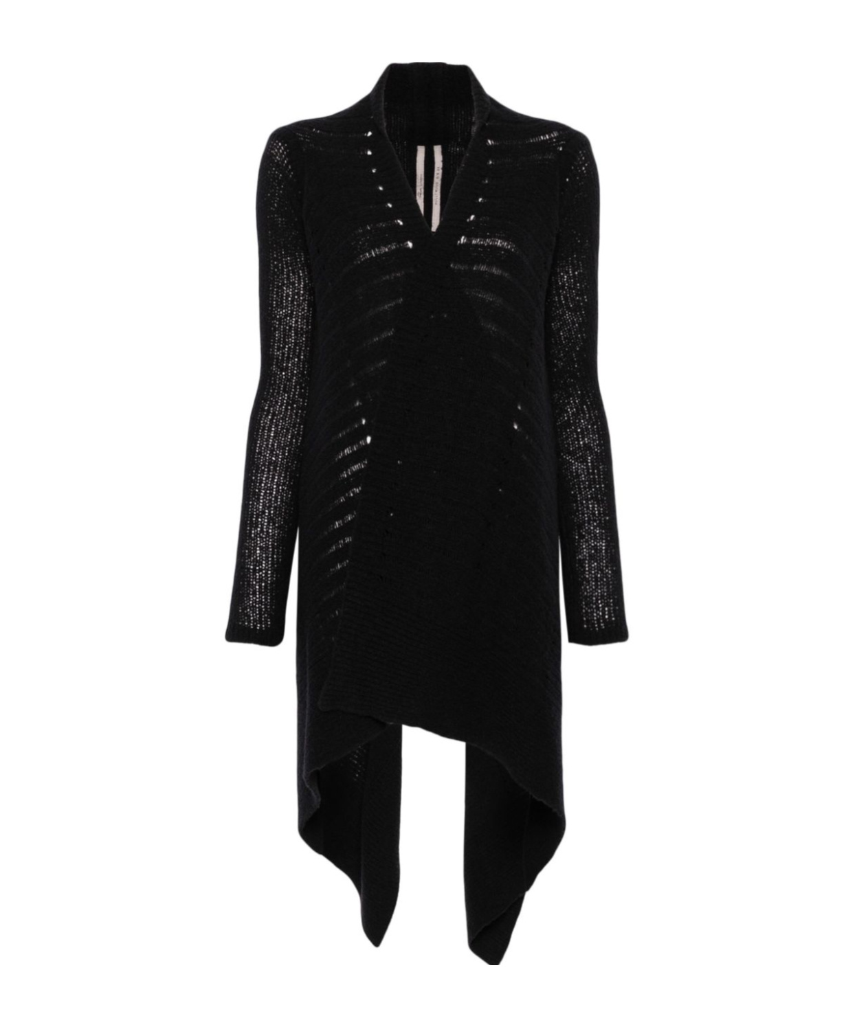 Rick Owens Medium Wrap Cardigan In Black