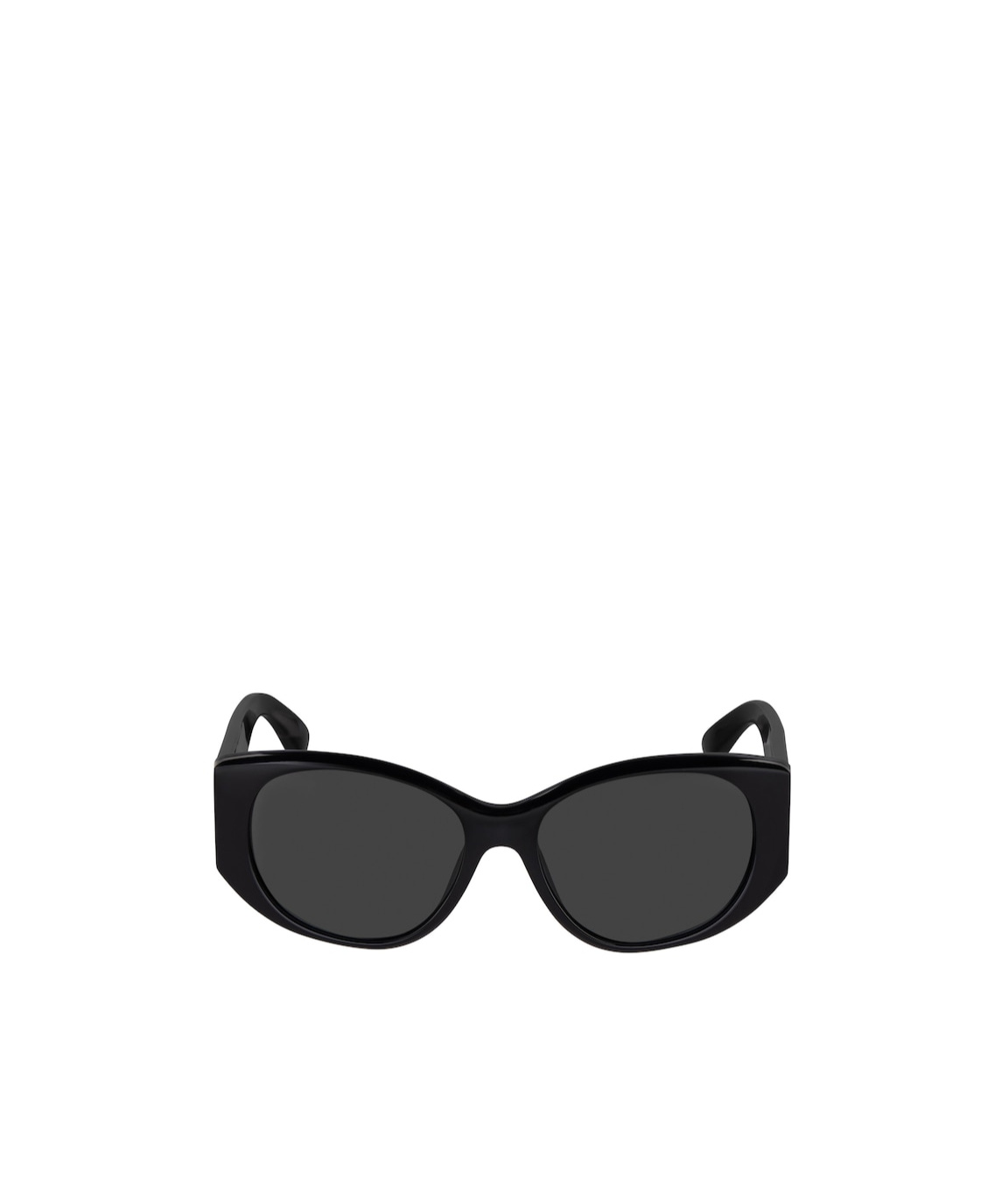 Balenciaga Bb0455s Nano Round Acetate Sunglasses In Black
