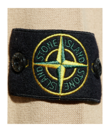 Stone Island 535d2 Chain Stitch Viscose-nylon In Nude