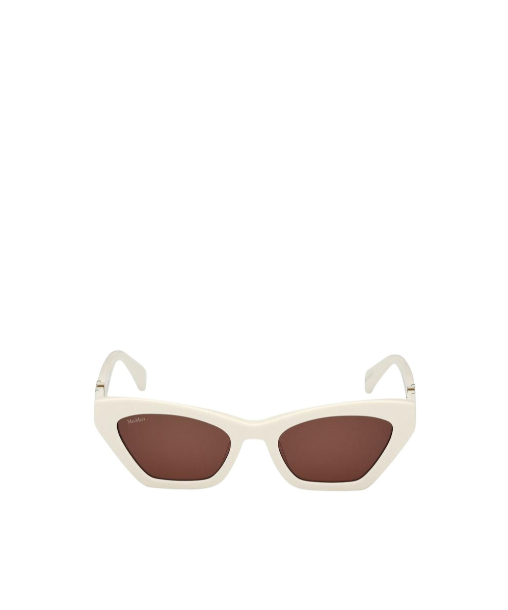 Max Mara Emme13 Cat-eye Sunglasses In White