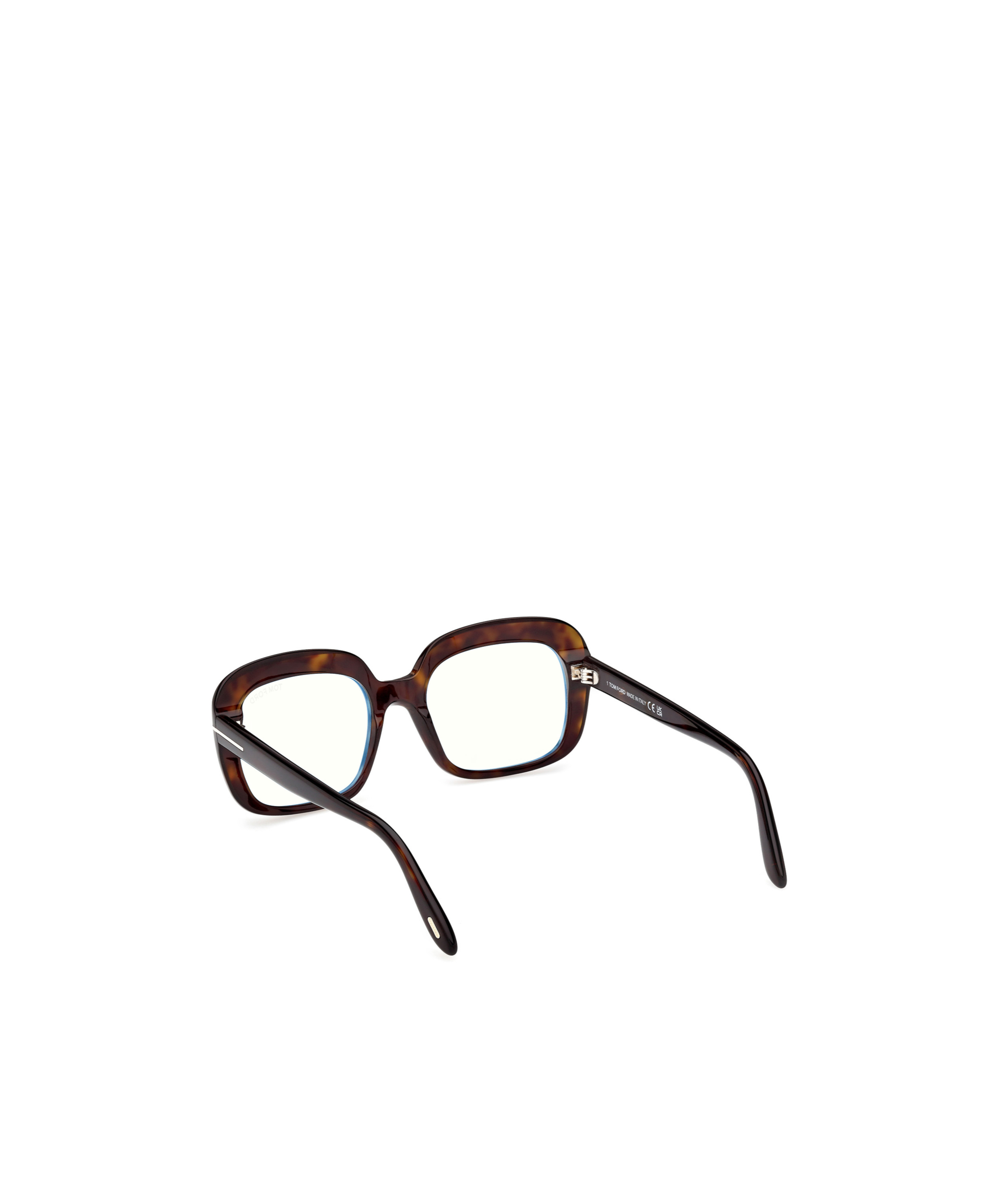 Tom Ford Full-rimmed Plano Lenses In Brown