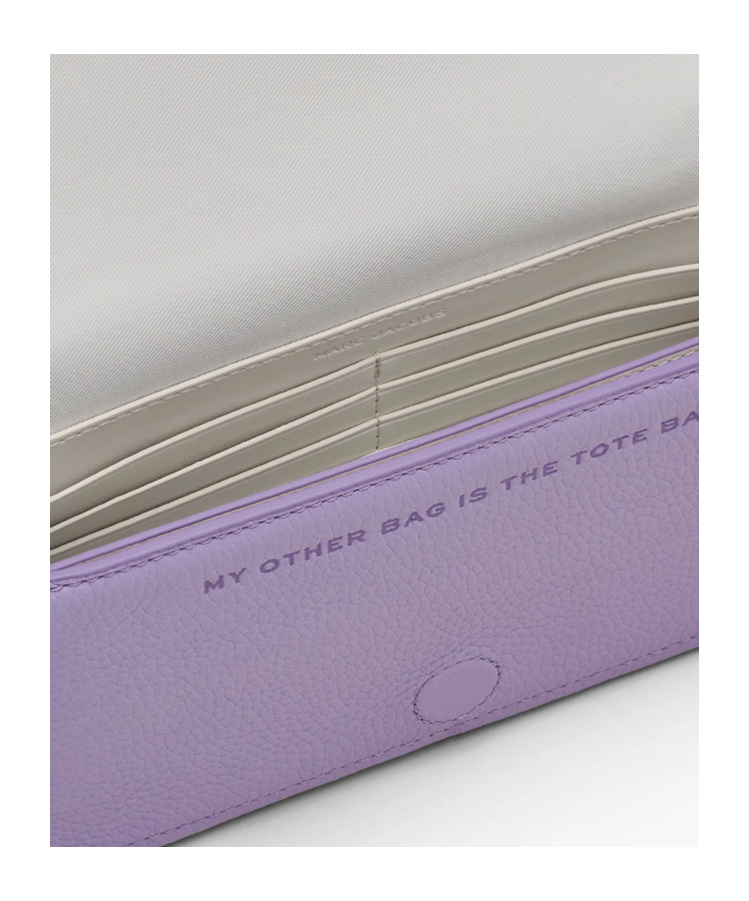 Shop Marc Jacobs Mini Shoulder Bag In Purple