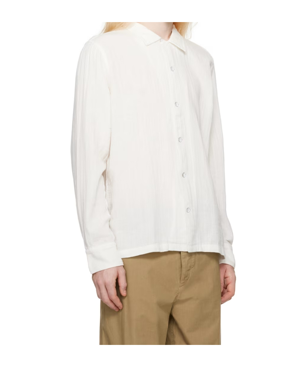 Rag & Bone Long-sleeved Shirt In White