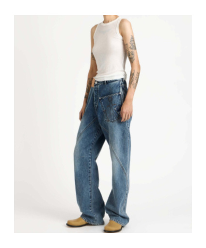 Jw Anderson Womens Sheer Cami Vest Top In Off-white In White