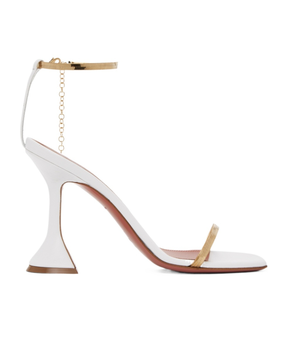 AMINA MUADDI HENSON SINGLE-STRING HIGH-HEELED SANDALS