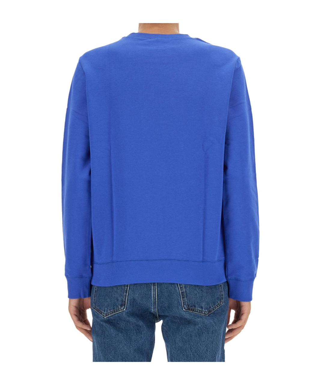 Apc A.p.c. Sweatshirt With Logo In Blue
