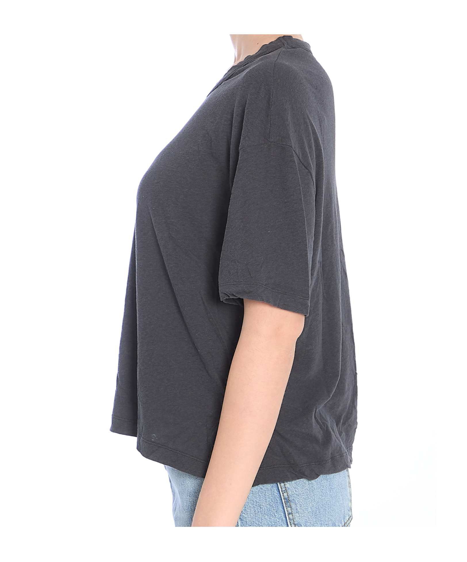 Shop James Perse Cropped T-shirt