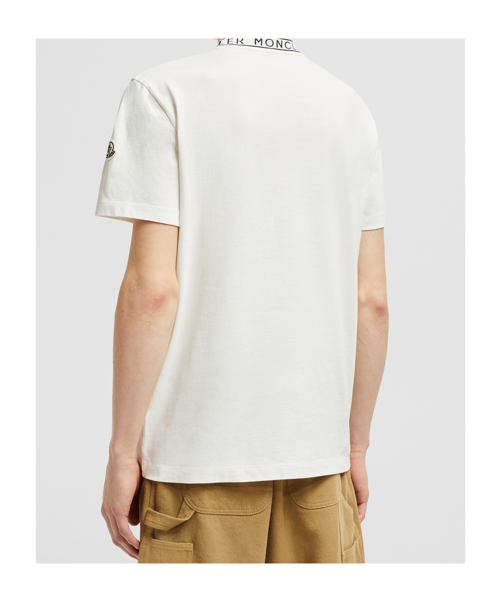 Moncler Short-sleeved T-shirt In White
