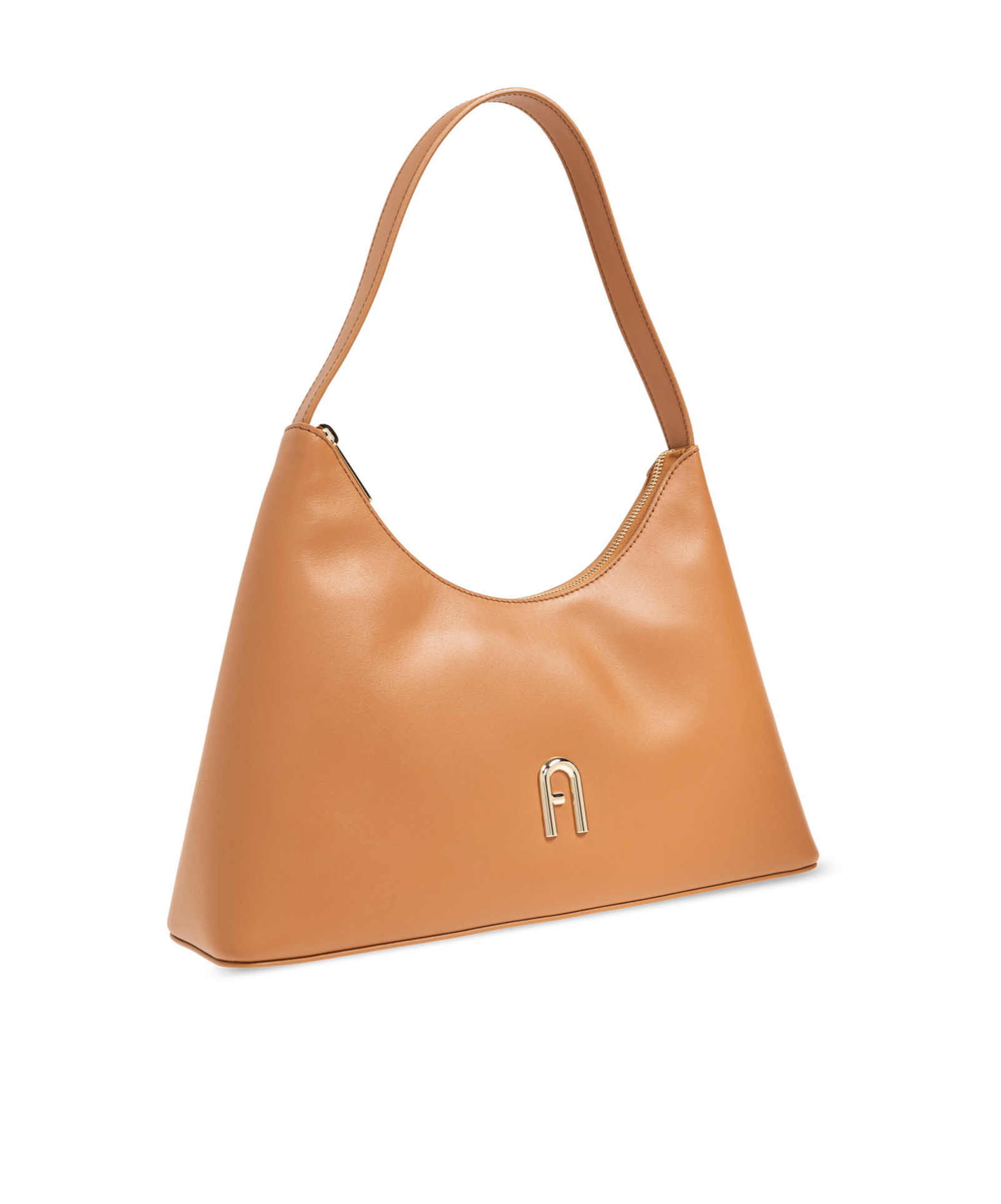 Furla Diamante Shoulder Bag In Brown
