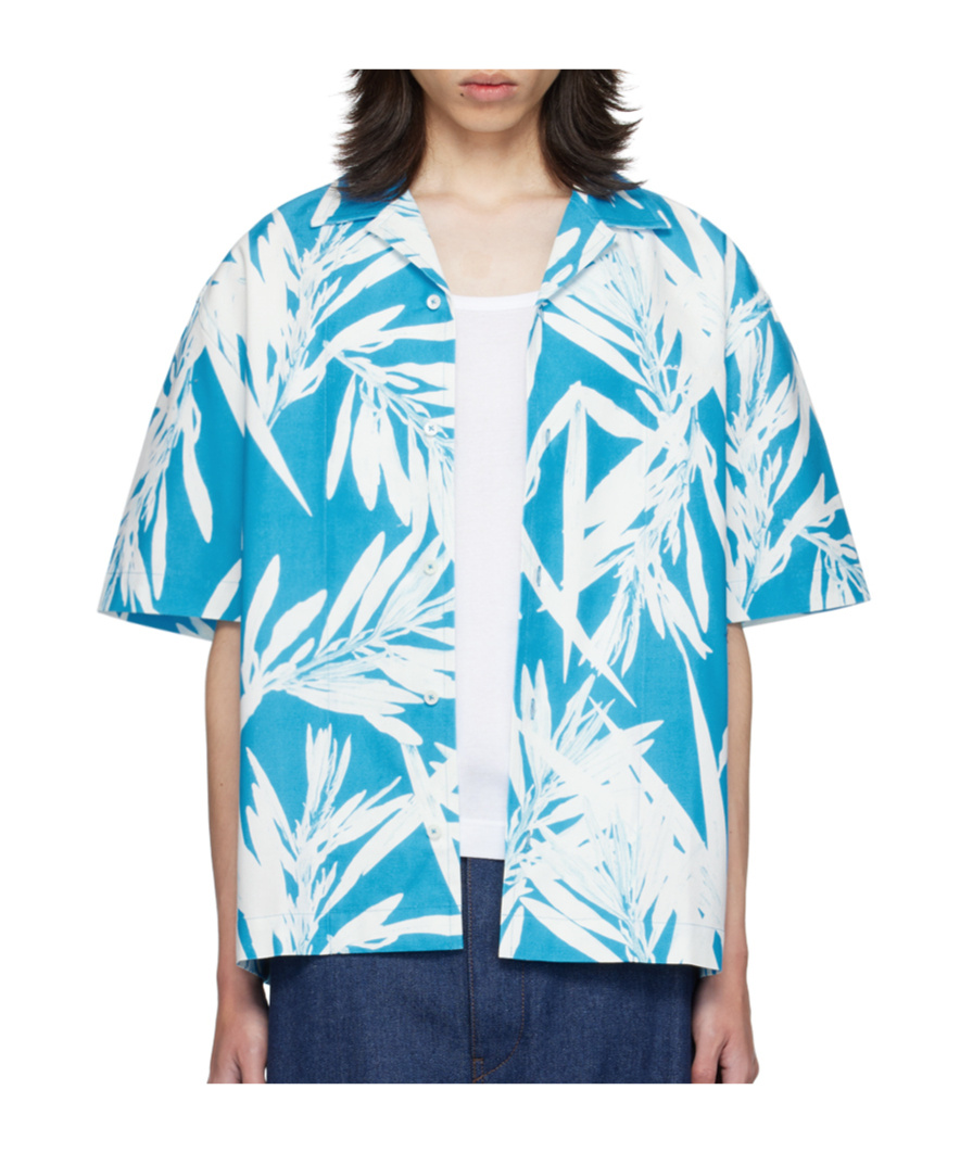 Shop Jacquemus La Casa Series Of Patterned Printed Shirts In White