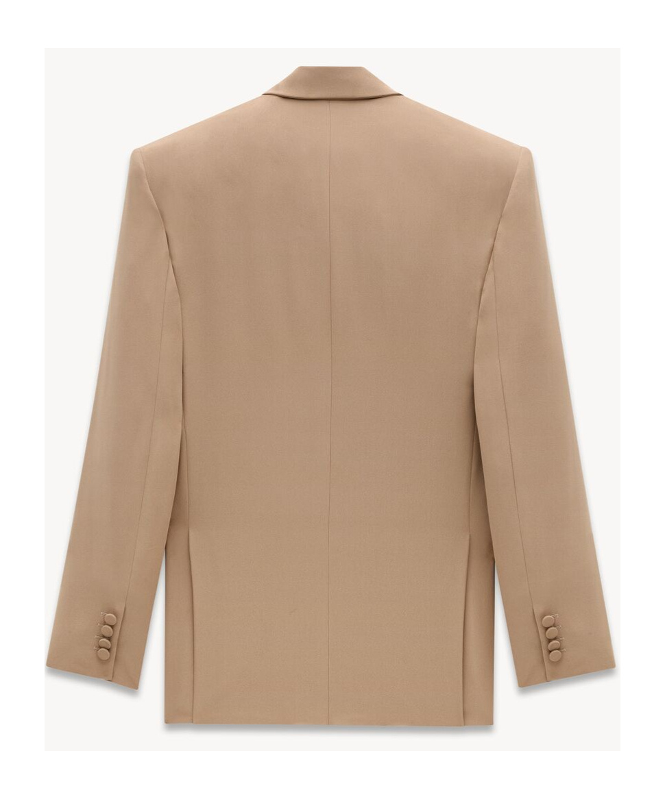 SAINT LAURENT SAINT LAURENT OVERSIZED DOUBLE-BREASTED JACKET