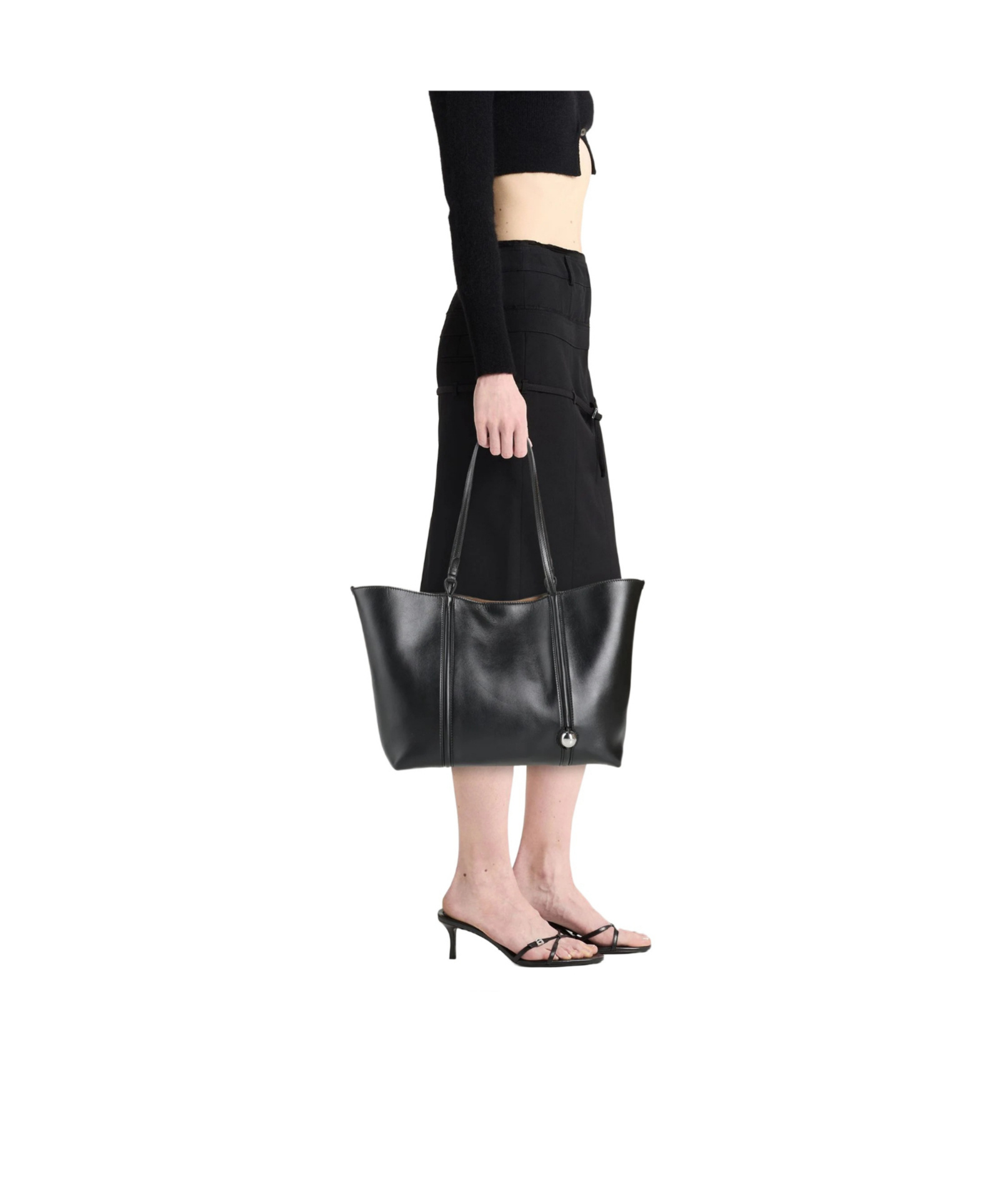 Jacquemus Solid Colour Shoulder Bags In Black