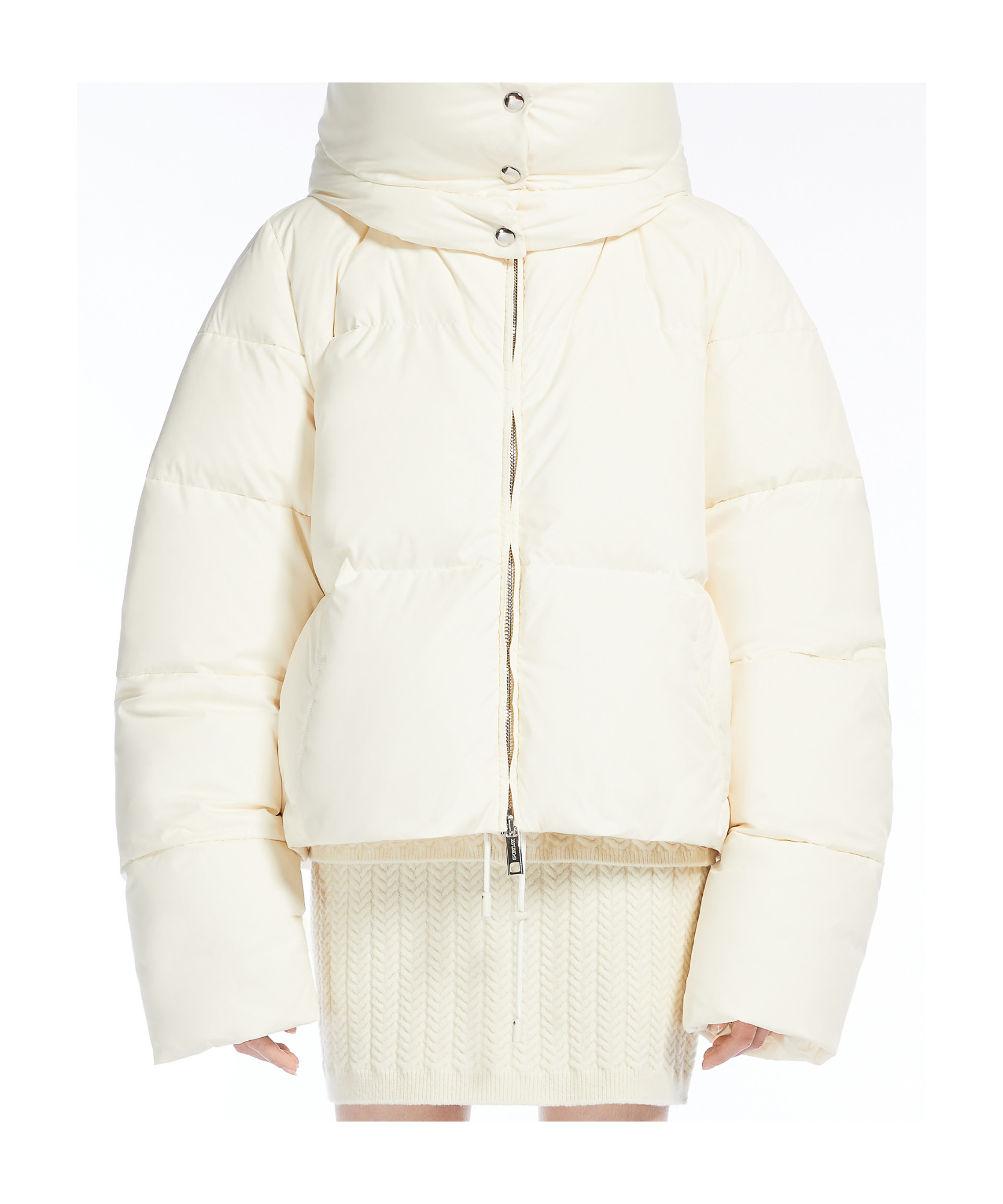 SPORTMAX LONG-SLEEVED DOWN JACKET 