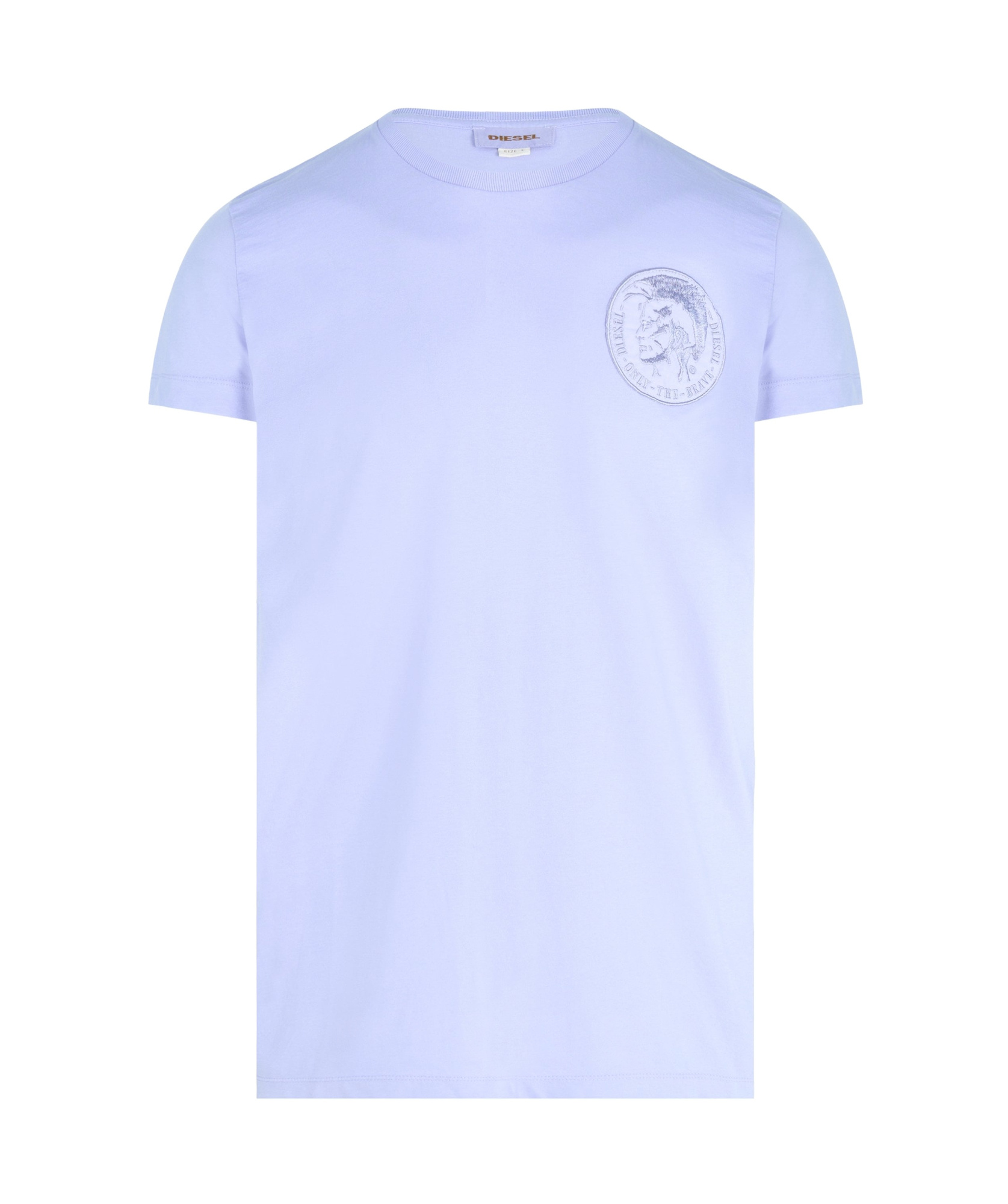 Diesel Brave Patch T-shirt In Purple