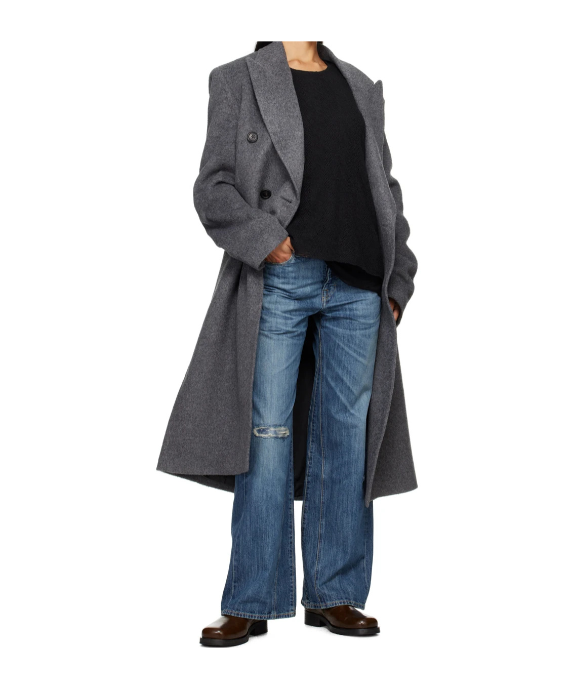 Shop Our Legacy Whale Coat In Black