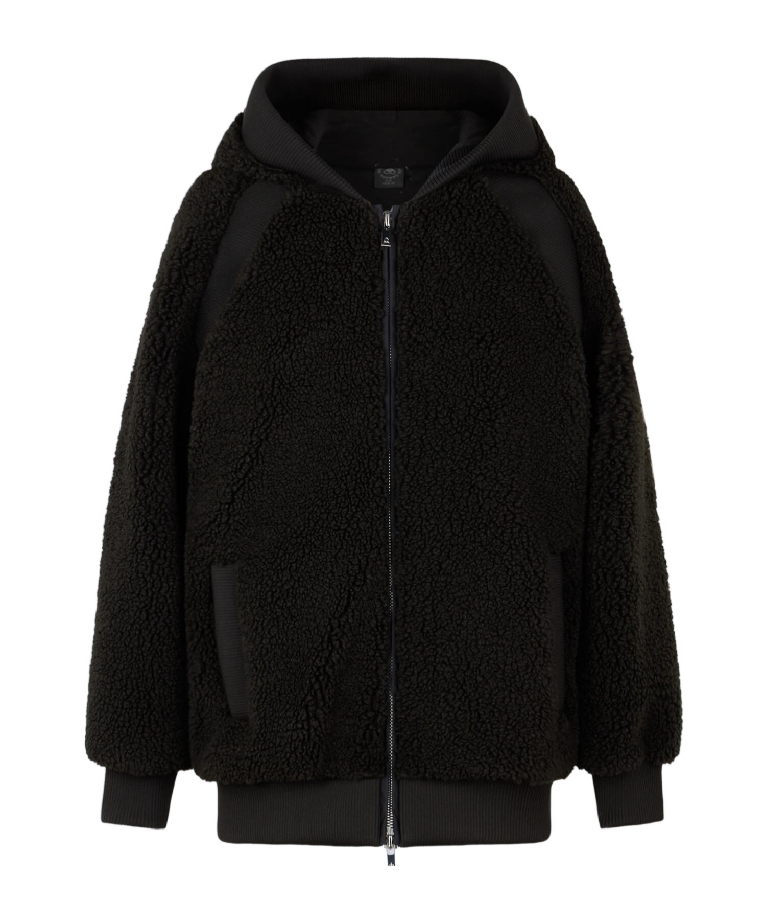 Moose Knuckles Holland Sherpa Hoodie In Black