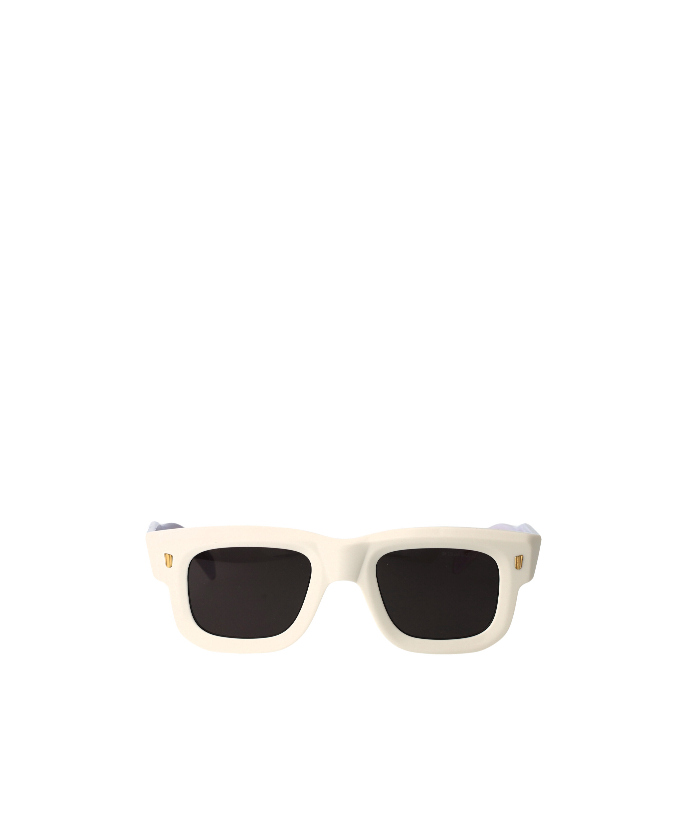 Cutler Gross Rectangle-frame Tinted Sunglasses In White