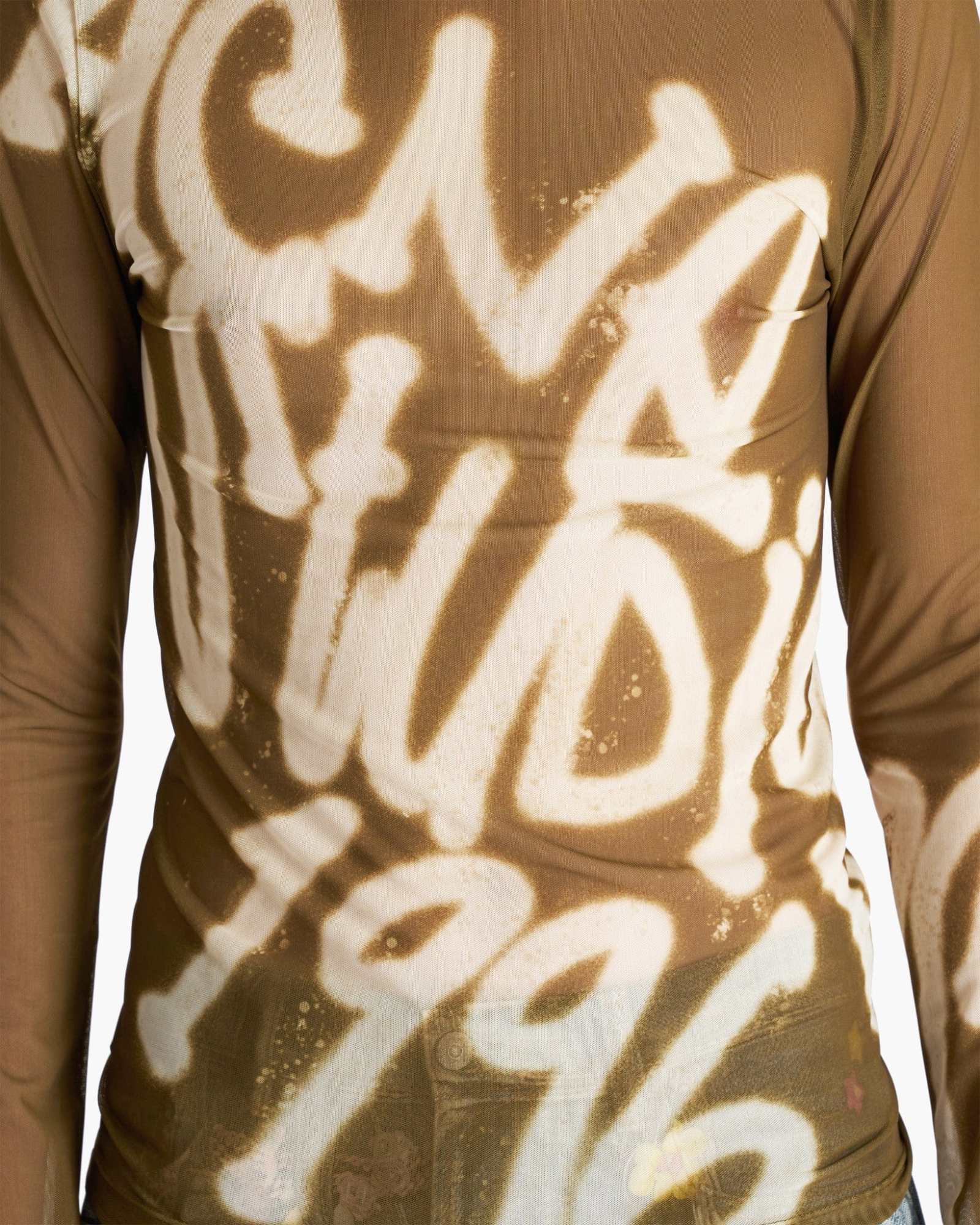 Acne Studios Long-sleeved T-shirt In Multicolor