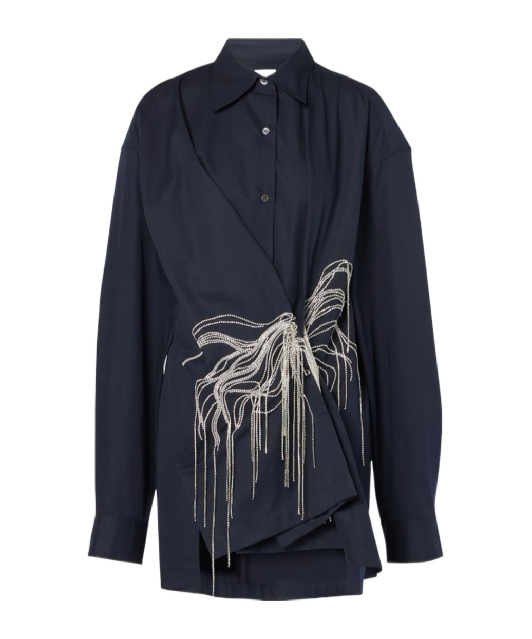 Dries Van Noten Women's Clicks Emb 9295 W.w.shirt In Black