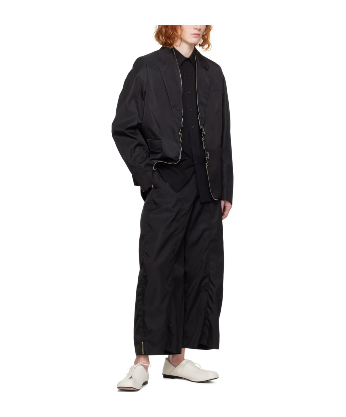 Ader Error Elva Suit Coat In Black