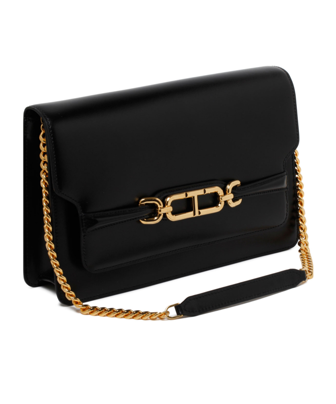 Tom Ford Medium Whitney Leather Shoulder Bag In Black