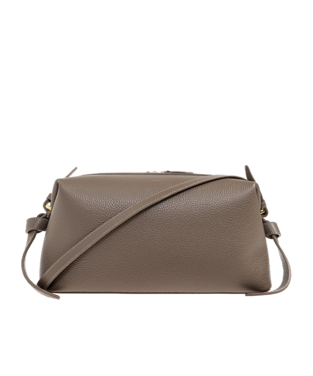 Yuzefi Brioche Pouch Tote Bag In Brown