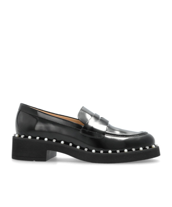 Stuart Weitzman Reverie Loafers In Black