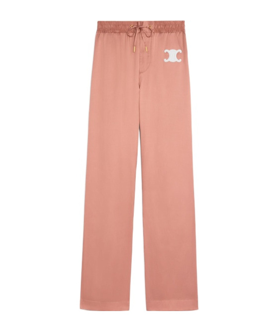 Celine Drawstring Sweatpants In Pink