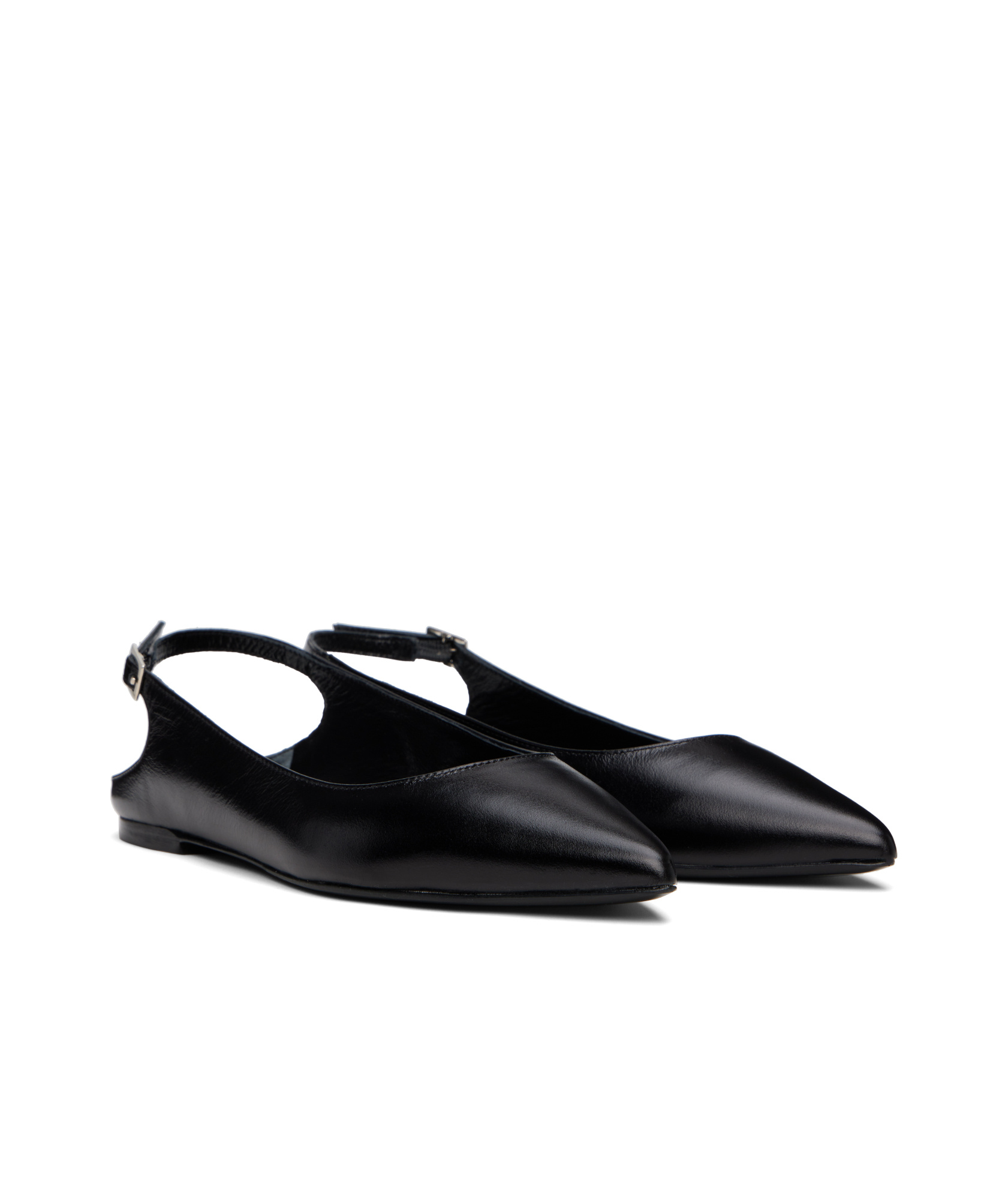By Far Pointed Toe Flat Sandals