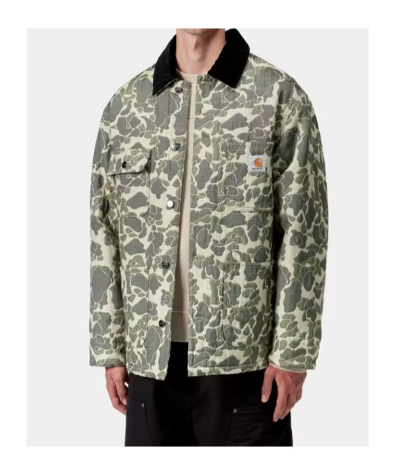 Carhartt Men S Tapestry Chore Coat Camo Duck In Multi