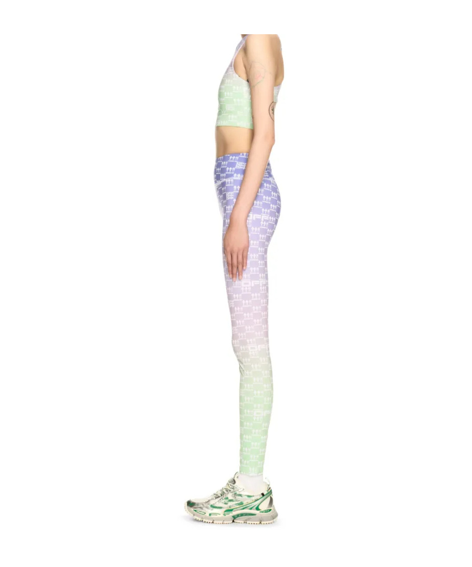 Off-white Double Arrows Sports Bra In White