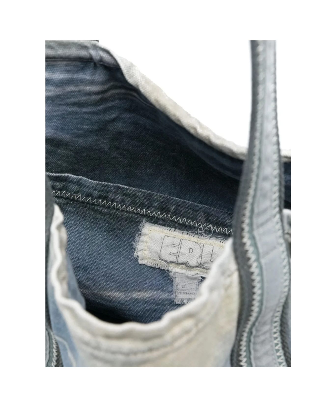 Erl Double-handle Handbag In Gray