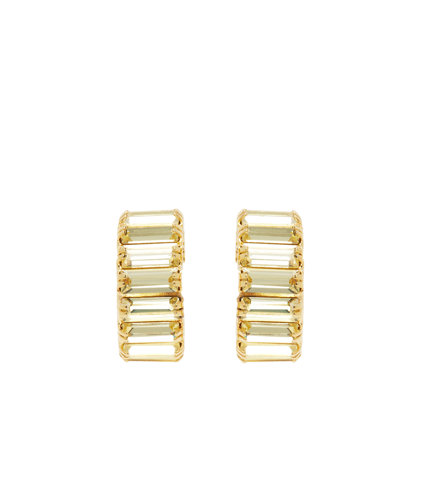 Magda Butrym Curved Ear Cuff In Yellow