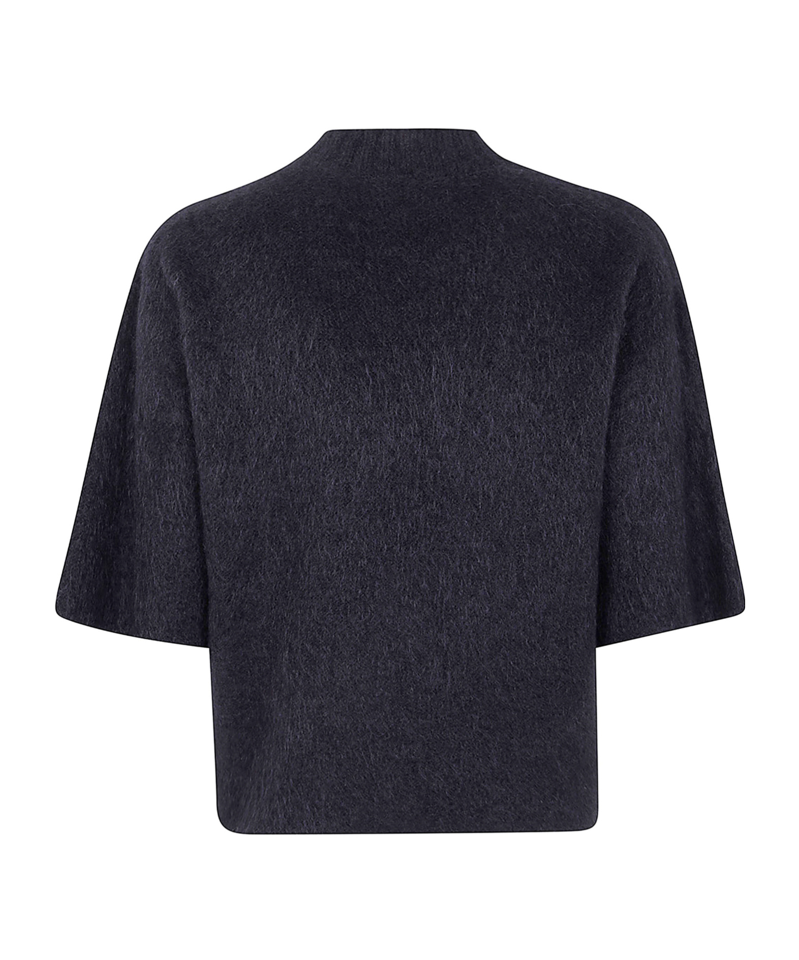 Antonelli High-neck Alpaca Sweater In Black