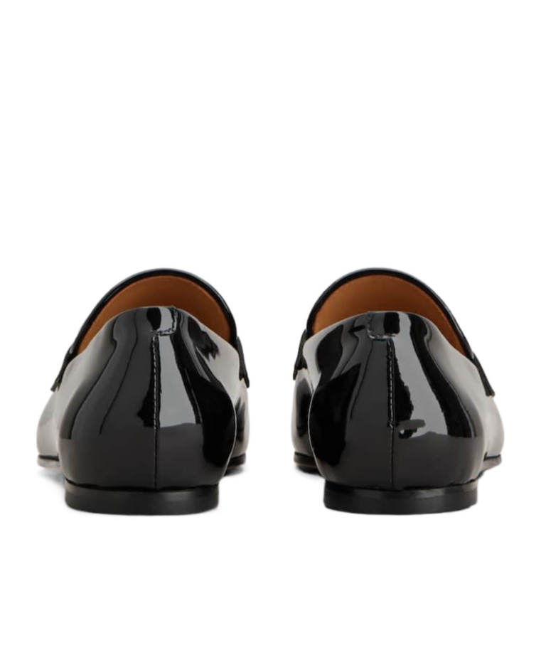 Tod's Round-head Clip-on Loafers In Black