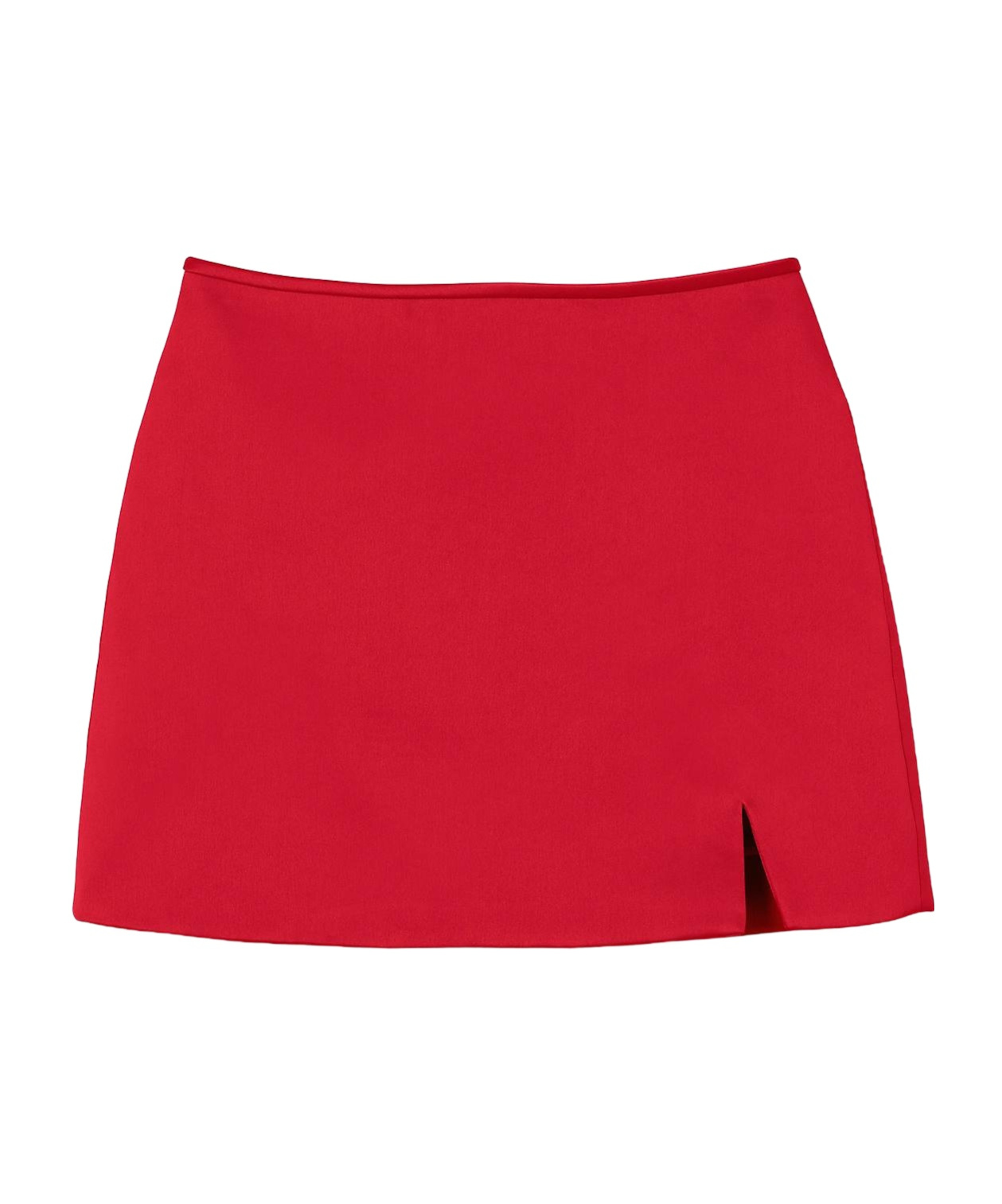 Marc Jacobs Slit Skirt In Red