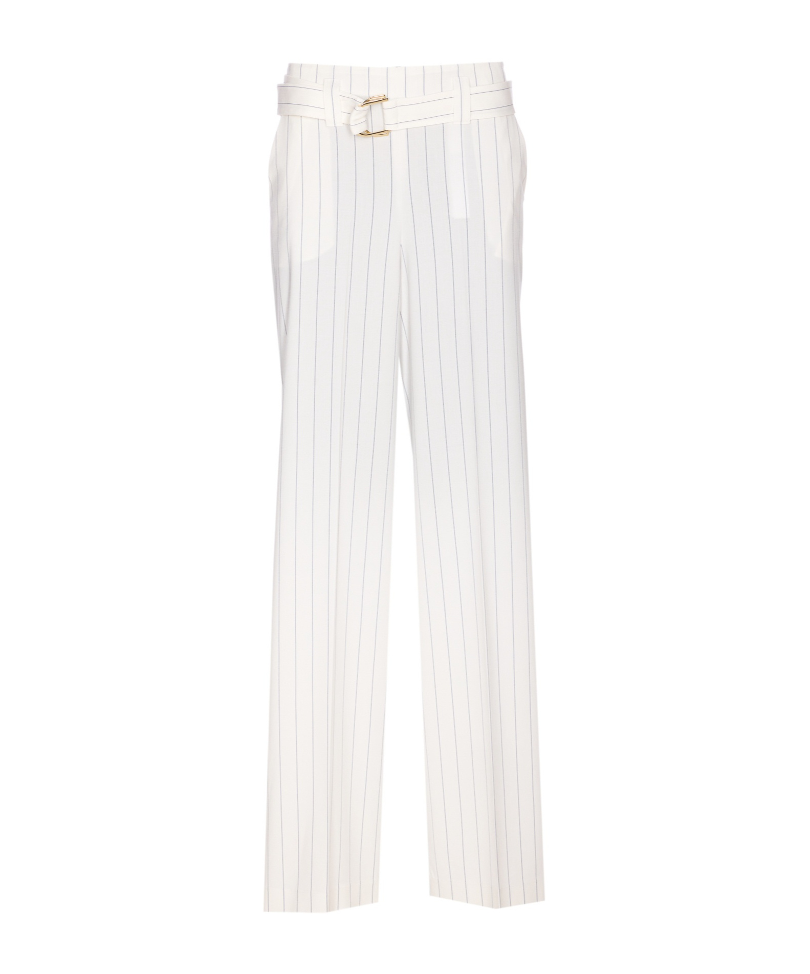 Liu •jo Liu Jo High Waisted Pinstripe Wide Leg Trousers