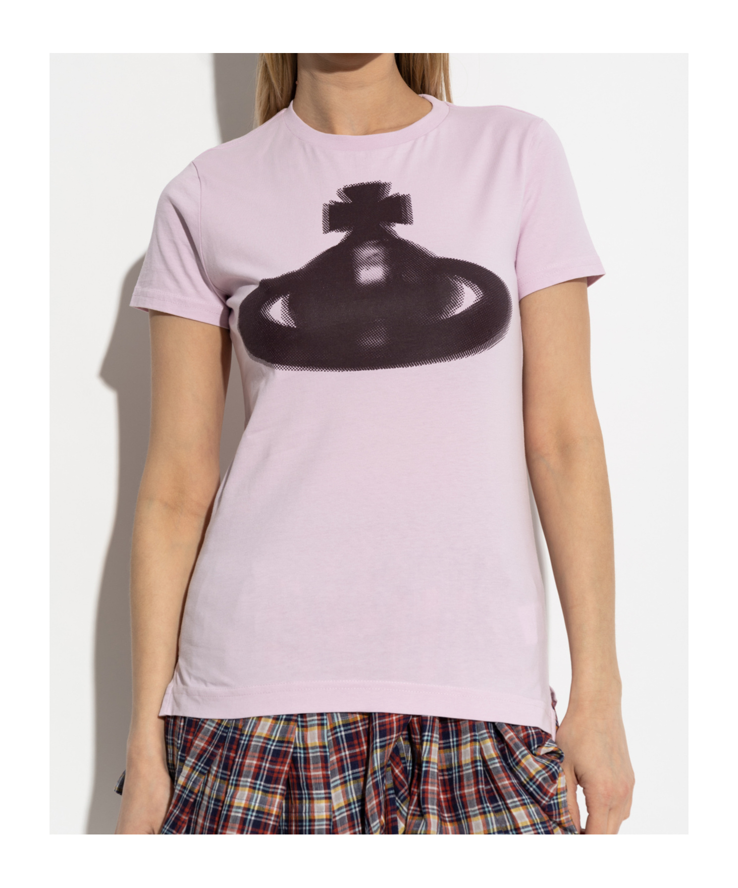 Shop Vivienne Westwood Organic Cotton T-shirt In Purple