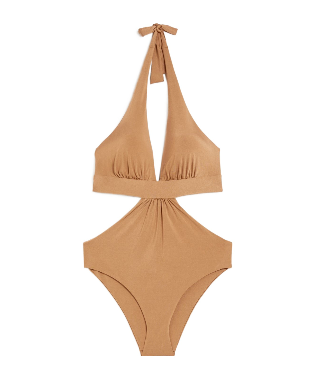 Shop Max Mara Jersey Hourglass Swimsuit