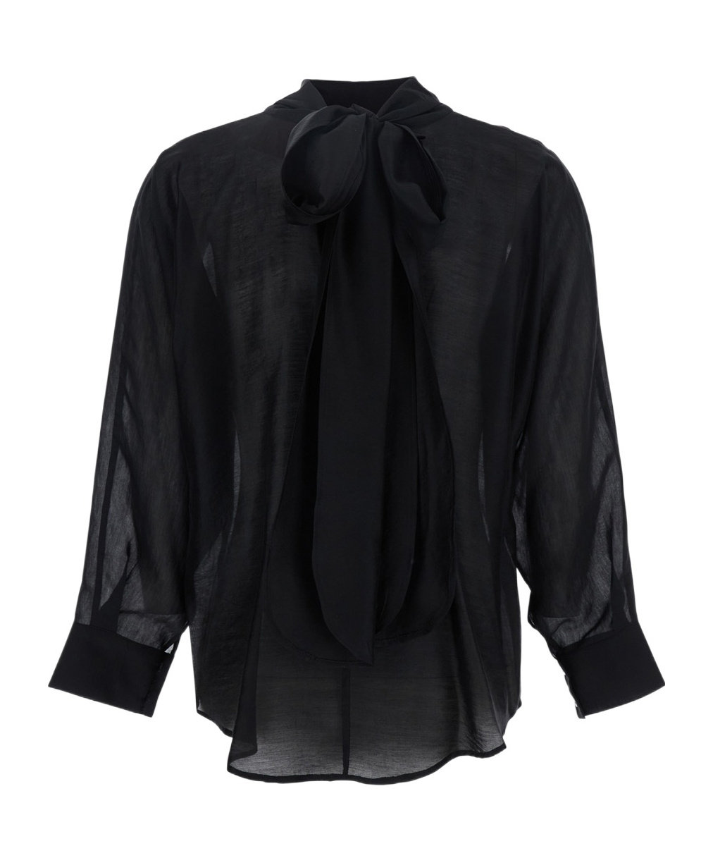 Merci Long Sleeve Shirt In Black