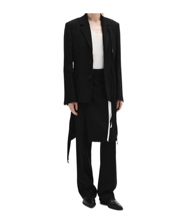 ANN DEMEULEMEESTER ROUND-NECK VEST