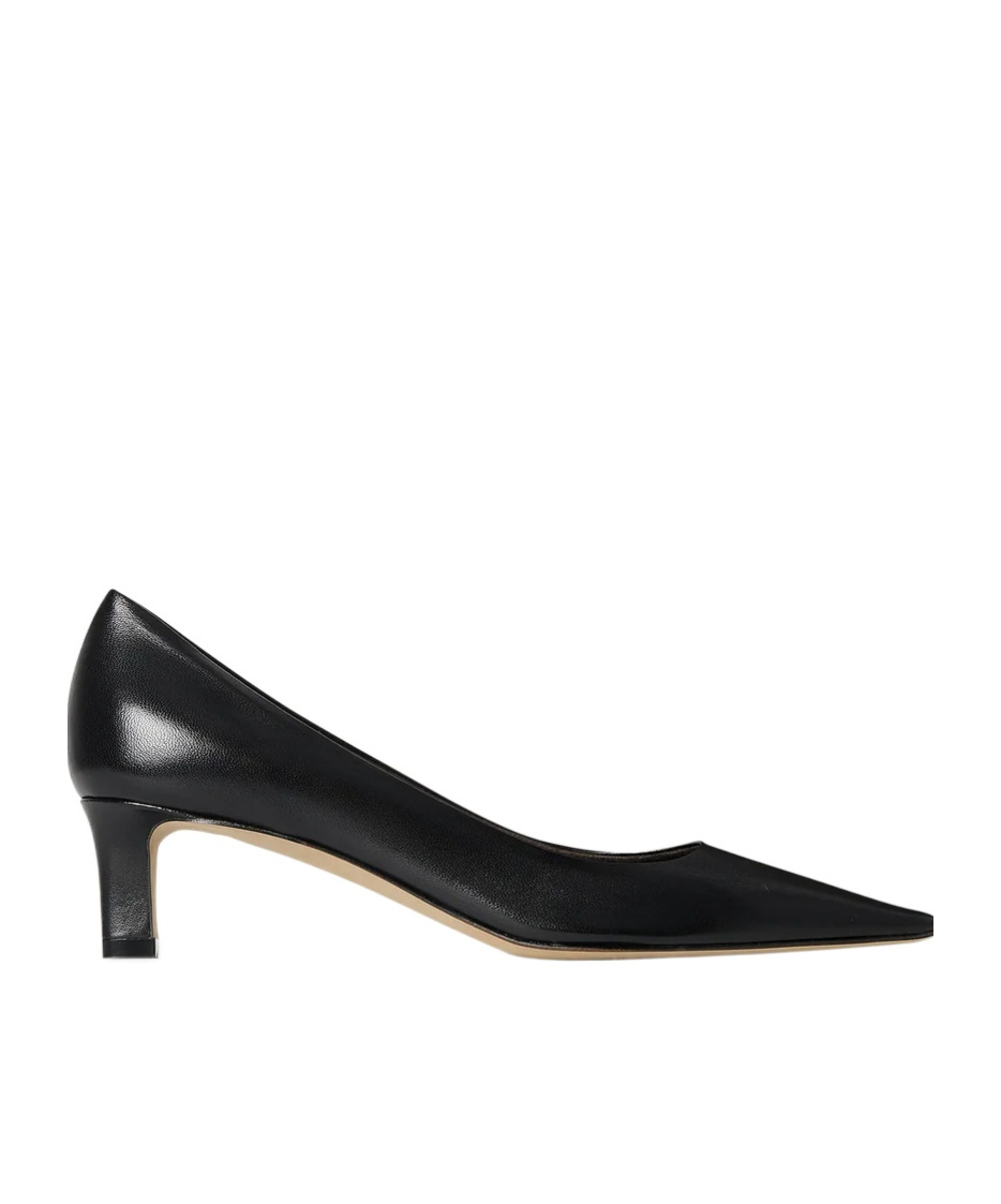 The Row Square-toed High Heels In Black