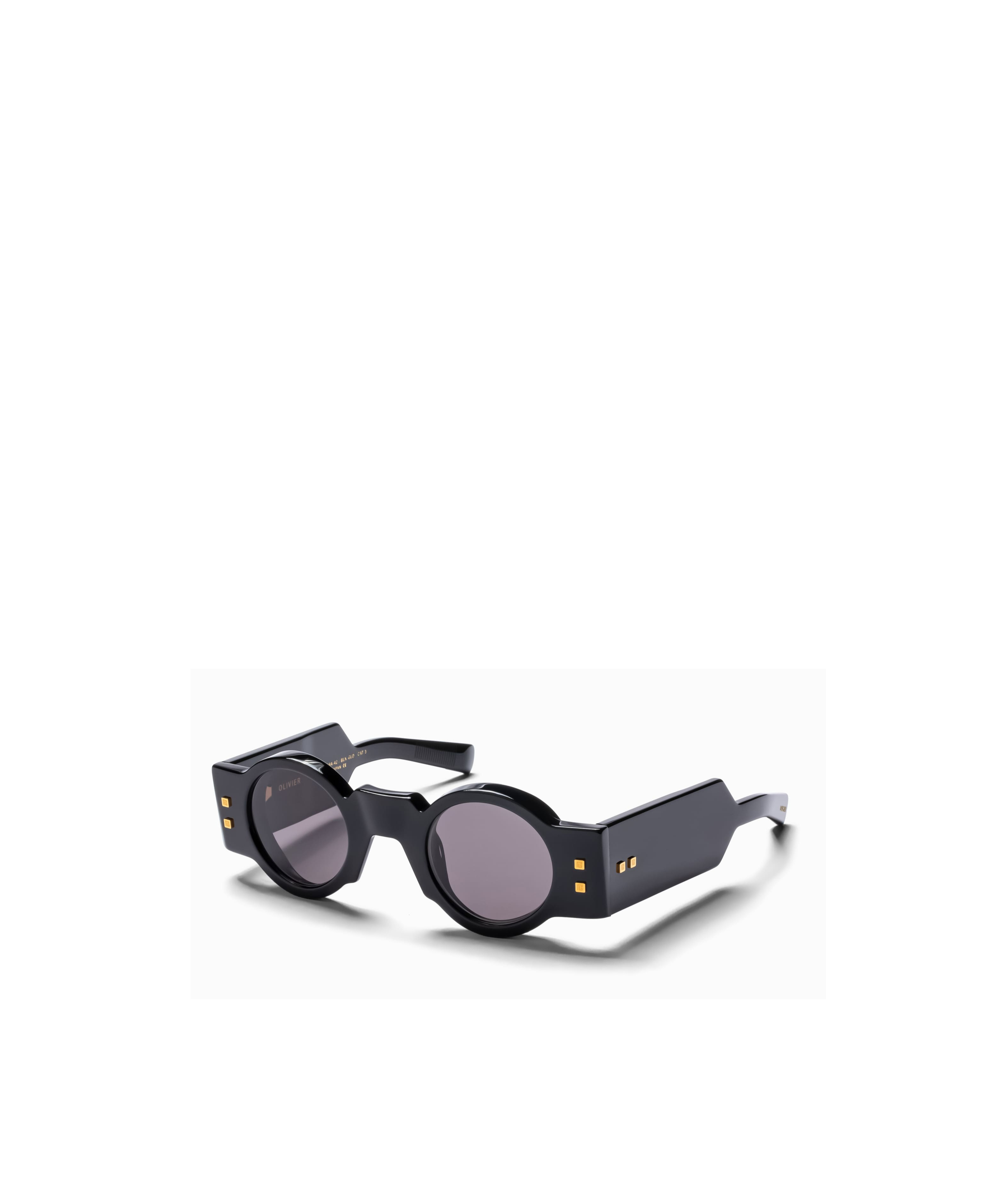 Shop Balmain Round Sunglasses In Black