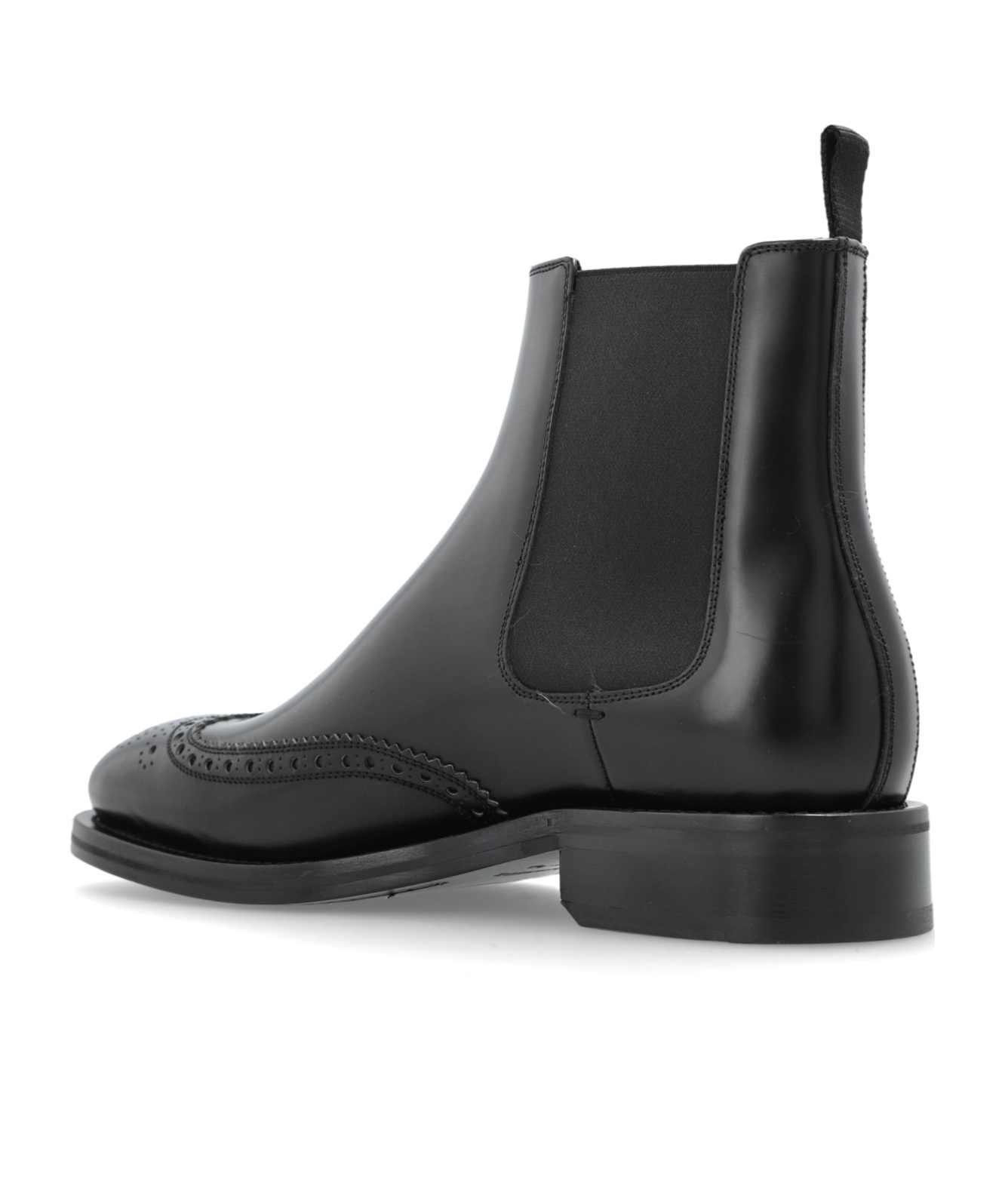 Dsquared2 Round Toe Boots In Black