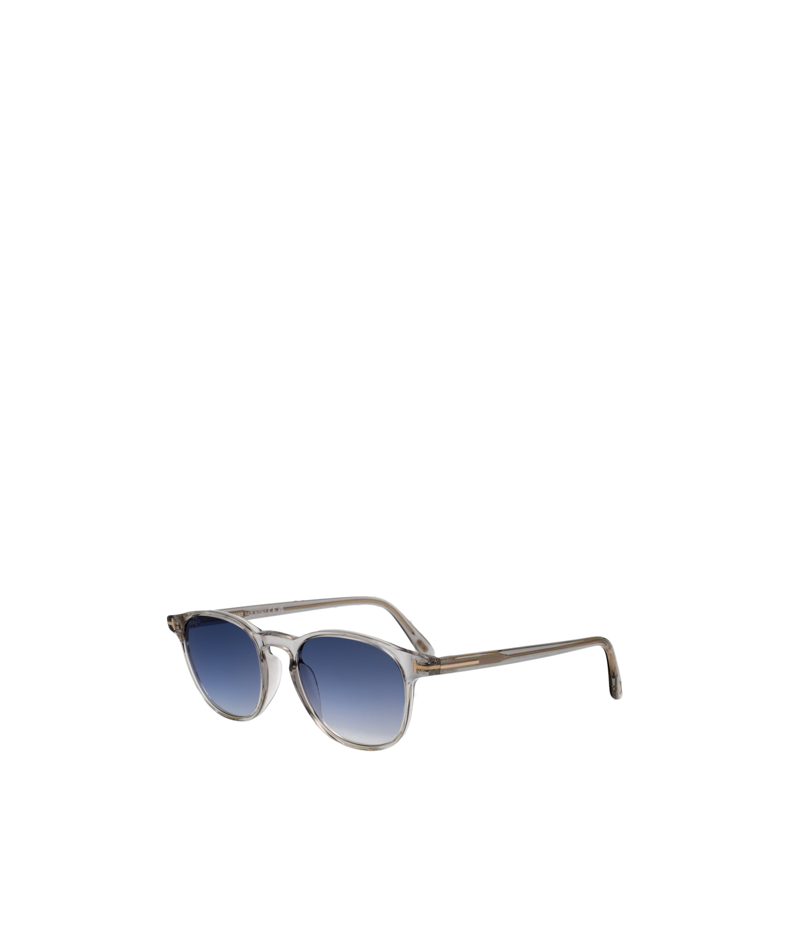 Tom Ford Eyewear Holt Round Frame Sunglasses In Brown